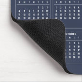 Einfach aber elegant - Kalender 2025 | Mousepad (Ecke)
