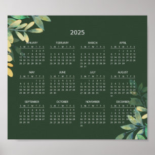 Einfach aber elegant - Kalender 2025 Poster