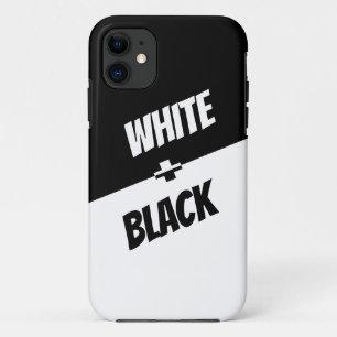 Einfach aber elegant Schwarz und Weiß! Case-Mate i iPhone Hülle