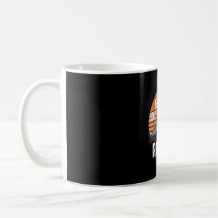Einfach abgelenkt durch Felsen Vintage-Sonnenunter Kaffeetasse
