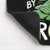 Einfach abgelenkt durch Frösche Lustige Frösche Li Mousepad (Ecke)