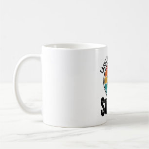 Einfach abgelenkt durch Fußball Vintage-Shirt-Desi Kaffeetasse