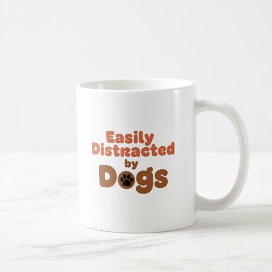 Einfach abgelenkt durch Hunde Tasse (Rechts)