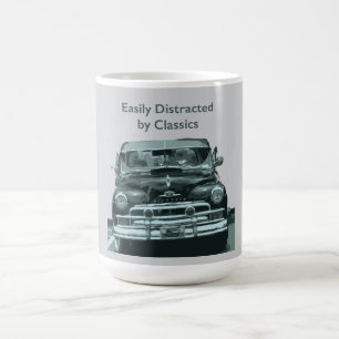 Einfach abgelenkt durch Klassiker Kaffeetasse