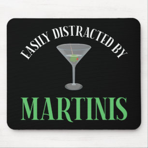 Einfach abgelenkt durch Martinis Mousepad