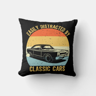 Einfach abgelenkt durch Oldtimer Kissen