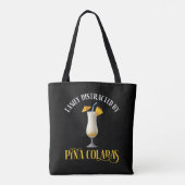 Einfach abgelenkt durch Pina Coladas Tasche (Rückseite)
