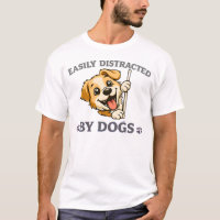 Einfach abgelenkt von Hunden Lustiges Hundebesitze