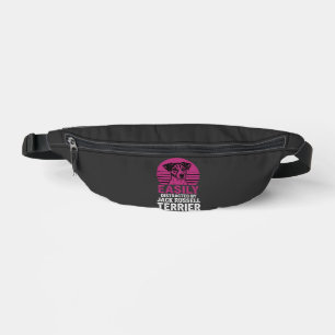 Einfach abgelenkt von Jack Russell Terrier Bauchtasche