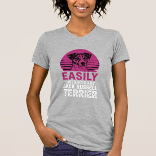 Einfach abgelenkt von Jack Russell Terrier T-Shirt