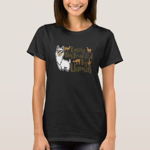 Einfach abgelenkt von Llamas Süßes Tier  Für Männe T-Shirt