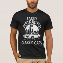 Einfach abgelenkt von Oldtimern Lustig