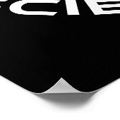 Einfach abgelenkt von Science-Fiction Poster (Ecke)