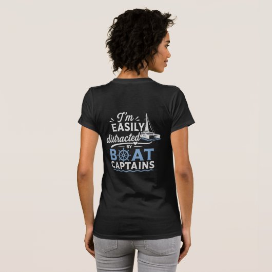 Einfach Ablenkbar 1 T-Shirt (Schwarz voll)
