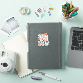 Einfach ablenkbar durch Bücher  Aufkleber (iPad Hülle)
