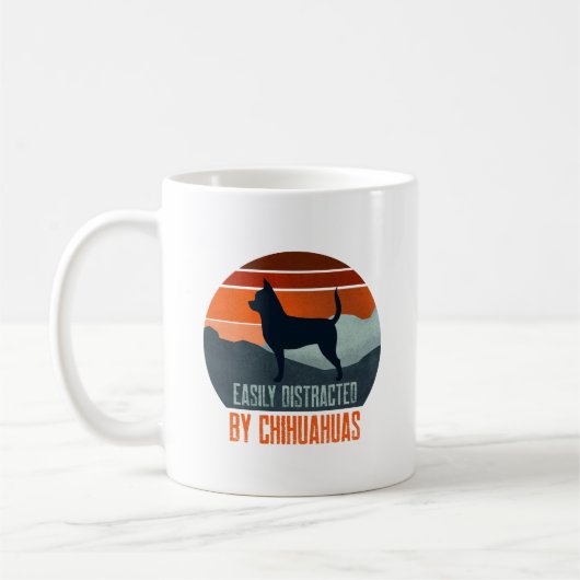 Einfach ablenkbar durch Chihuahuas beim Gassi gehe Kaffeetasse (Links)
