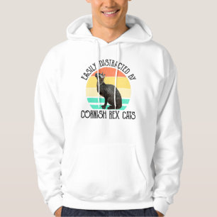 Einfach Ablenkbar Durch Cornish Rex Katzen Hoodie