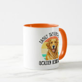 Einfach Ablenkbar Durch Golden Retriever Tasse (VorderseiteRechts)