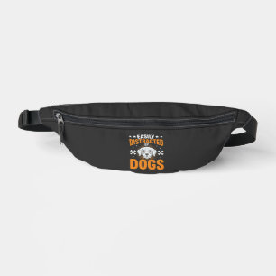 Einfach ablenkbar durch Hunde Bauchtasche