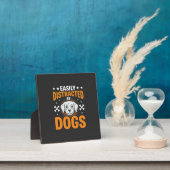 Einfach ablenkbar durch Hunde Fotoplatte (InSitu)