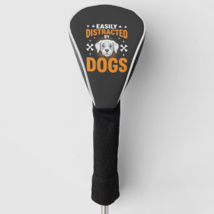 Einfach ablenkbar durch Hunde Golf Headcover
