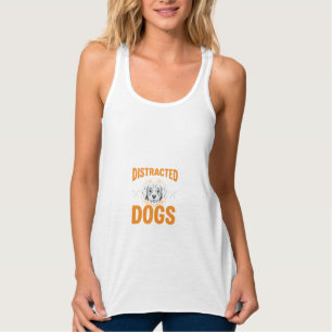 Einfach ablenkbar durch Hunde Tank Top