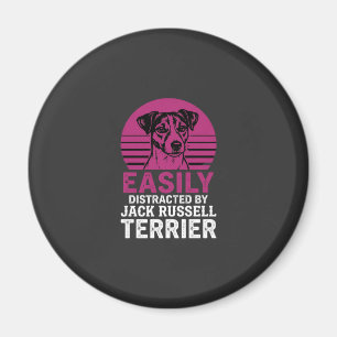 Einfach ablenkbar durch Jack Russell Terrier Magnet
