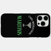 Einfach Ablenkbar Durch Martinis Case-Mate iPhone Hülle (Rückseite (Horizontal))