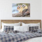 Einfach Adorable Little Chipmunk Leinwanddruck (Insitu (Schlafzimmer))