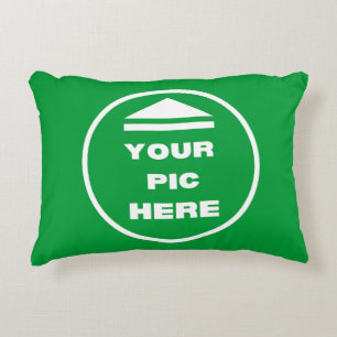 EINFACH! Akzentkissen 12" x 16"- Polyester individ Dekokissen