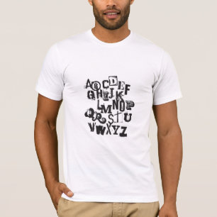 einfach als ABC T-Shirt