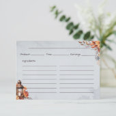 Einfach als Basiskarte Begleitkarte (Stehend Vorderseite)