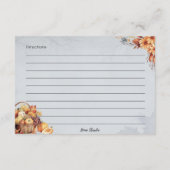 Einfach als Basiskarte Begleitkarte (Rückseite)