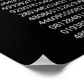 Einfach als Pi Poster (Ecke)