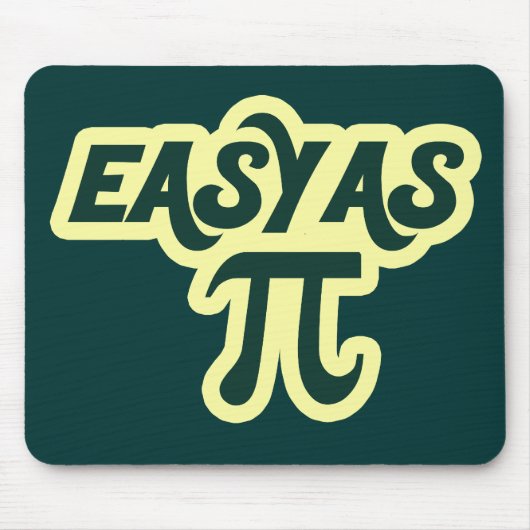 Einfach als PiDay Mousepad (Vorne)