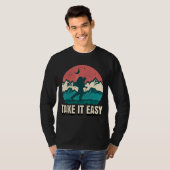 Einfach als Wandern und Klettern T-Shirt (Vorne ganz)