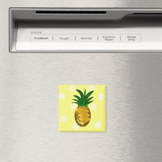Einfach Ananas frisch Magnet (In Situ (Geschirrspüler))