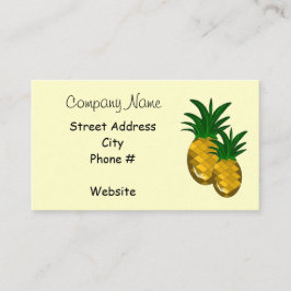 Einfach Ananas Visitenkarte