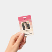 Einfach anpassbarer Name des Krankenhauses Ausweis (Handheld)