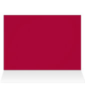 Einfach atemberaubende leuchtende rote (Innenansicht Horizontal (Oben))