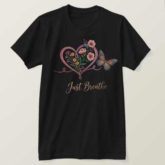 EINFACH ATMEN  T-Shirt (Design vorne)