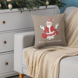 Einfach Atmen Yoga Santa Kissen