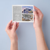 EINFACH AUFGEFÜHRTE Real Anwesen Marketing Postkar Flyer (Gruppe)