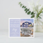 EINFACH AUFGEFÜHRTE Real Anwesen Marketing Postkar Postkarte (Stehend Vorderseite)