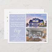 EINFACH AUFGEFÜHRTE Real Anwesen Marketing Postkar Postkarte (Vorne/Hinten)