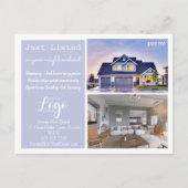 EINFACH AUFGEFÜHRTE Real Anwesen Marketing Postkar Postkarte (Vorderseite)