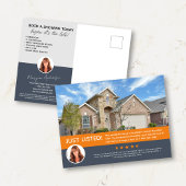 EINFACH AUFGEFÜHRTES Foto Real Anwesen Marketing Postkarte