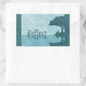 Einfach Aufkleber reflektieren (Tasche)