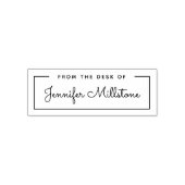 Einfach aus dem Schreibtisch des Skriptnamens Permastempel (Design)