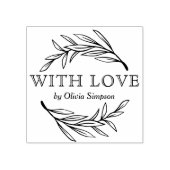 Einfach aus Liebe gefertigt, Briefmarke für kleine Gummistempel (Prägung)